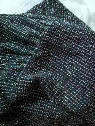 Vestido brillo. Con etiqueta