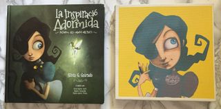 Libro + Cuadro: La inspiració Adormida (Catalán)