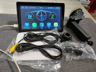 Pantalla Carplay con Soporte y Cables