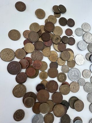 Lote Monedas Antiguas Varios Países