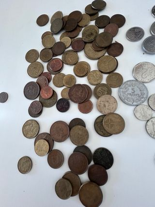 Lote Monedas Antiguas Varios Países