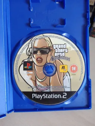 Grand Theft Auto San Andreas PS2 Completo PAL