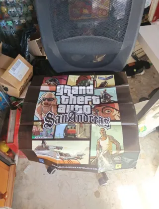 Grand Theft Auto San Andreas PS2 Completo PAL