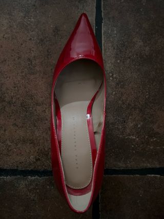 Tacones Rojos Mujer Zara