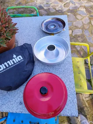 Horno Omnia portátil para fogón semi nuevo