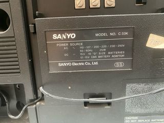 Radio Cassette Sanyo Concert C33K