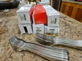 Tenedor de mesa estilo inglés XL