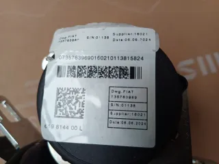 Cinturón de seguridad Fiat Panda