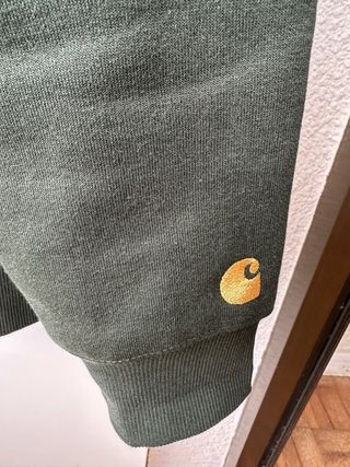 Sudadera Carhartt Chase Neck Jacket Talla M