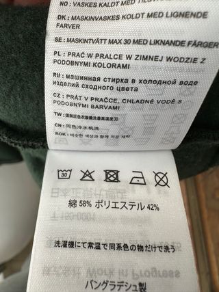 Sudadera Carhartt Chase Neck Jacket Talla M