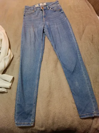 Jersey y vaqueros mujer