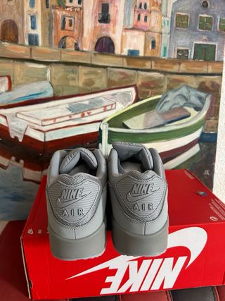 Nike Air Max 90 Wolf Grey Nuevas