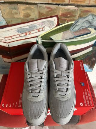Nike Air Max 90 Wolf Grey Nuevas