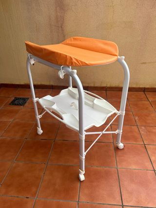 Bañera cambiador bebé plegable
