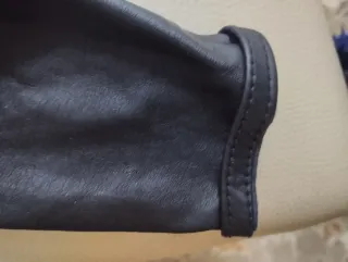 Chaqueta de cuero sintético para bebé