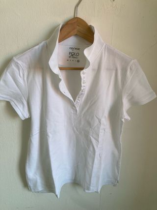 Polo Blanco Easy Wear Talla XL