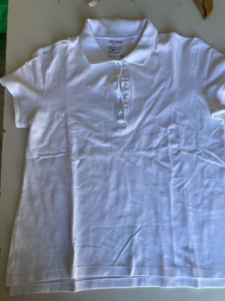 Polo Blanco Easy Wear Talla XL