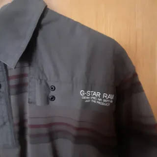 Camiseta Polo G-Star RAW Hombre Rayas