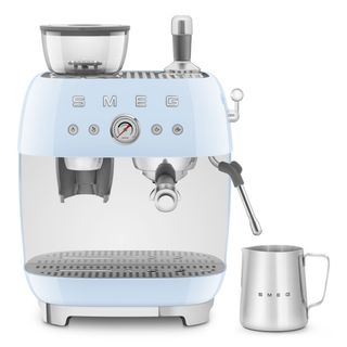 Cafetera con Molinill Smeg Azul EGF03