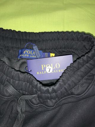 conjunto Polo Ralph Lauren  Negra Talla XL
