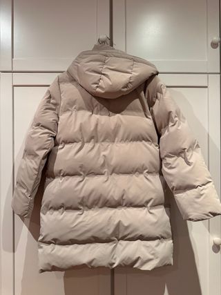 Abrigo Zara Beige Talla M Nuevo