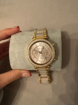 Orologio Michael Kors Oro e Bianco