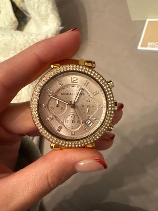 Orologio Michael Kors Oro e Bianco