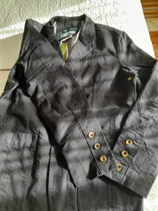 Americana/Chaqueta Negra Hombre