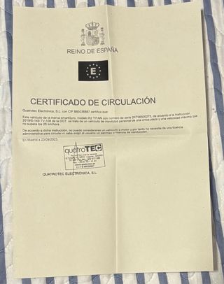 Patinete Smartgyro K2 Titan 600 km