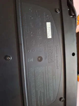 Teclado Ordenador Externo Negro Conexión