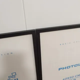 2 Marcos Fotográficos PHOTOLINI 40x50 cm