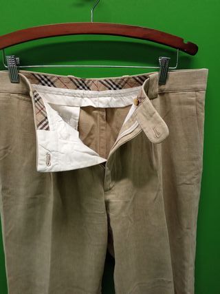 Pantalón de vestir beige Burberry