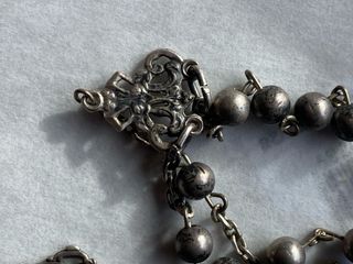 Lote plata y plateados objetos religiosos