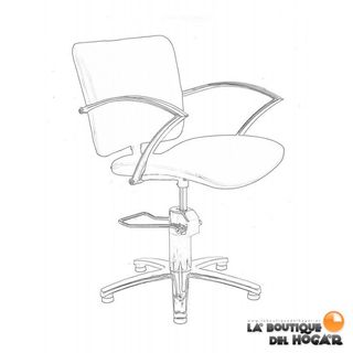 Sillón Peluquería Hidráulico Freya