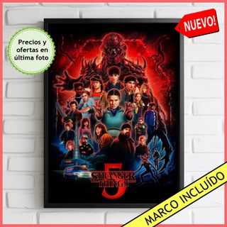 Cuadro Stranger Things 5 - Poster Stranger Things