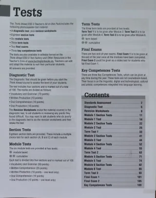 Think Ahead 3 Teachers All-in-one pack