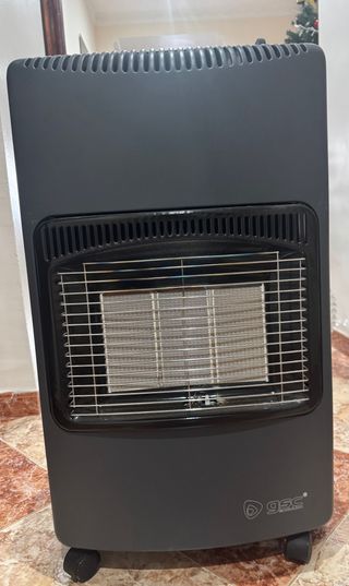 Estufa de gas GSC negra