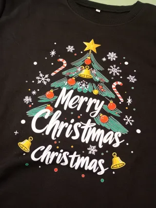 Maglione Felpa Natale Albero Multicolore