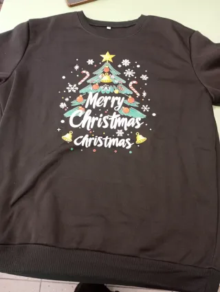 Maglione Felpa Natale Albero Multicolore