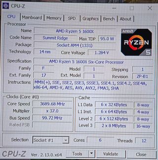 Placa Base Gigabyte B450M + Ryzen 5 1600X