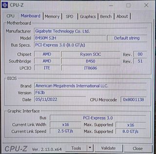 Placa Base Gigabyte B450M + Ryzen 5 1600X