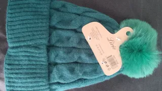 Gorro invierno verde botella