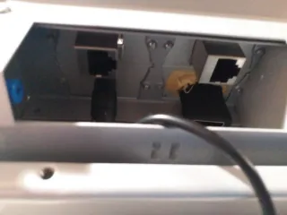 Protector de enchufes gris