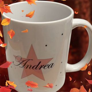 Taza Navidad con Adornos Navideños