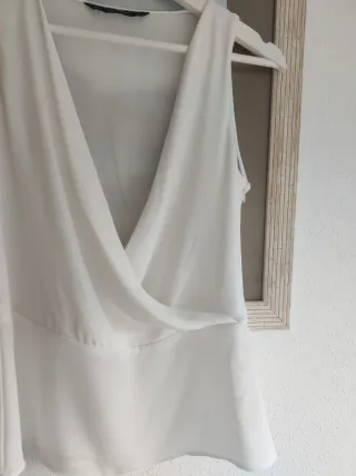 Blusa cruzada  Zara