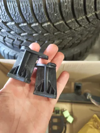 Tacos Plásticos BMW E36 Cabrio para la capota