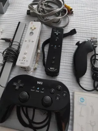 Lote Nintendo Wii Retrocompatible + Juegos