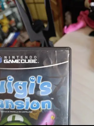 Scatola originale di Luigi's Mansion per Nintendo GameCube