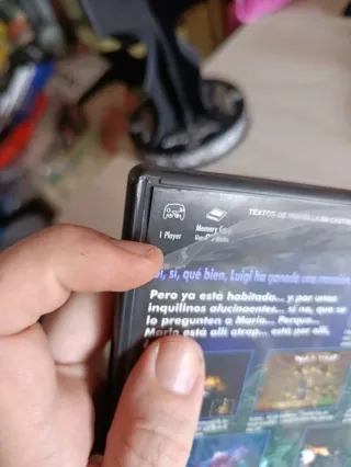 Scatola originale di Luigi's Mansion per Nintendo GameCube