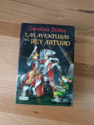 Pack 2 Libros Geronimo Stilton: El Rey Arturo y El